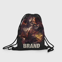 Рюкзак-мешок Brand, цвет: 3D-принт