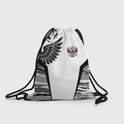 Рюкзак-мешок Камуфляж Россия, цвет: 3D-принт