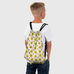 Рюкзак-мешок АВОКАДО, цвет: 3D-принт — фото 2