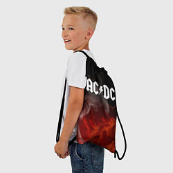 Рюкзак-мешок AC DC, цвет: 3D-принт — фото 2