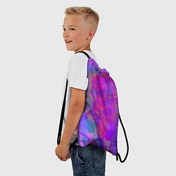 Рюкзак-мешок Billie Glitch Пастель, цвет: 3D-принт — фото 2