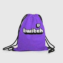 Рюкзак-мешок Twitch, цвет: 3D-принт