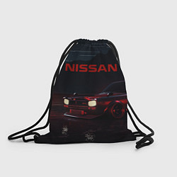 Рюкзак-мешок NISSAN, цвет: 3D-принт