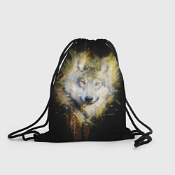 Рюкзак-мешок Волчий тотем, цвет: 3D-принт