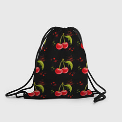 Рюкзак-мешок Вишенки, цвет: 3D-принт