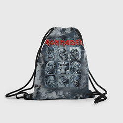 Рюкзак-мешок Iron Maiden, цвет: 3D-принт