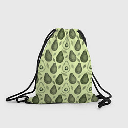 Рюкзак-мешок Авокадо паттерн, цвет: 3D-принт