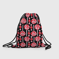 Рюкзак-мешок Леденцы, цвет: 3D-принт