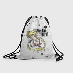 Рюкзак-мешок Sailor Moon We can do it!, цвет: 3D-принт