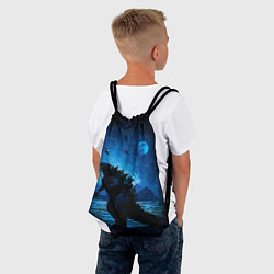 Рюкзак-мешок GODZILLA, цвет: 3D-принт — фото 2