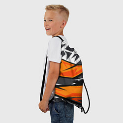 Рюкзак-мешок Bona Fide Одежда для фитнеса, цвет: 3D-принт — фото 2