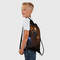 Рюкзак-мешок DAVID TENNANT, цвет: 3D-принт — фото 2
