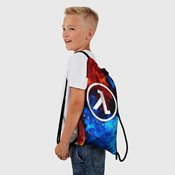 Рюкзак-мешок HALF-LIFE, цвет: 3D-принт — фото 2