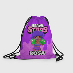 Рюкзак-мешок BRAWL STARS ROSA, цвет: 3D-принт