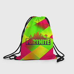 Рюкзак-мешок Fortnite гамма абстракция, цвет: 3D-принт
