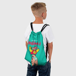 Рюкзак-мешок NILETTO: Любимка, цвет: 3D-принт — фото 2