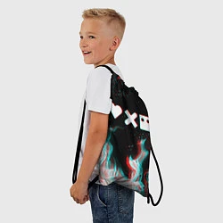 Рюкзак-мешок LOVE DEATH ROBOTS LDR, цвет: 3D-принт — фото 2