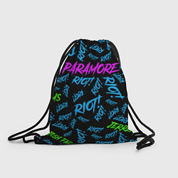 Рюкзак-мешок Paramore RIOT!, цвет: 3D-принт