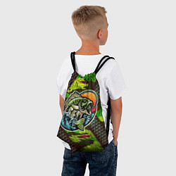 Рюкзак-мешок Fishing, цвет: 3D-принт — фото 2