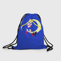 Рюкзак-мешок СЕЙЛОР И КИСА, цвет: 3D-принт