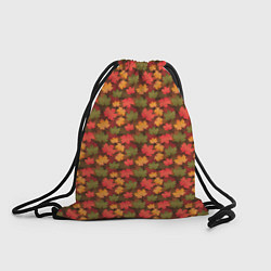 Рюкзак-мешок Maple leaves, цвет: 3D-принт