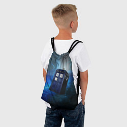 Рюкзак-мешок ТАРДИС, цвет: 3D-принт — фото 2