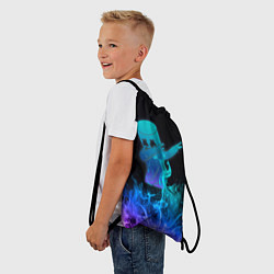 Рюкзак-мешок Marshmello Fortnite, цвет: 3D-принт — фото 2
