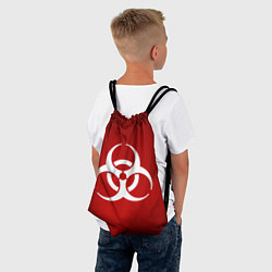 Рюкзак-мешок Plague Inc, цвет: 3D-принт — фото 2