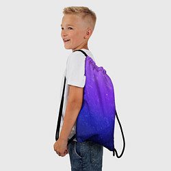 Рюкзак-мешок Звёздное небо, цвет: 3D-принт — фото 2