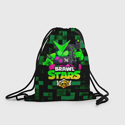 Рюкзак-мешок Brawl Stars Virus 8-Bit, цвет: 3D-принт