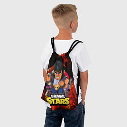 Рюкзак-мешок BRAWL STARS BULL, цвет: 3D-принт — фото 2