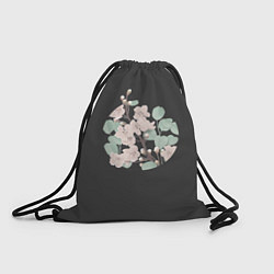 Рюкзак-мешок САКУРА, цвет: 3D-принт