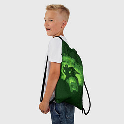 Рюкзак-мешок Бульбазавр Эша, цвет: 3D-принт — фото 2