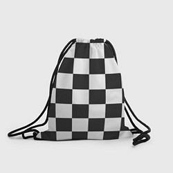 Рюкзак-мешок Шахматка, цвет: 3D-принт