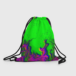 Рюкзак-мешок ОГОНЬ ГЛИТЧ, цвет: 3D-принт