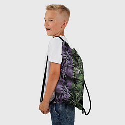 Рюкзак-мешок Пальмы, цвет: 3D-принт — фото 2