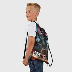 Рюкзак-мешок RESIDENT EVIL 2, цвет: 3D-принт — фото 2