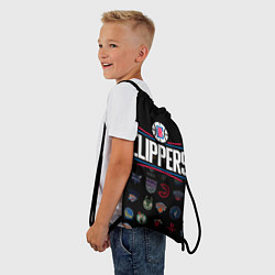 Рюкзак-мешок Los Angeles Clippers 2, цвет: 3D-принт — фото 2