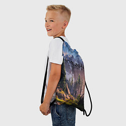 Рюкзак-мешок Horizon Zero Dawn, цвет: 3D-принт — фото 2