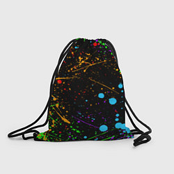 Рюкзак-мешок БРЫЗГИ КРАСОК, цвет: 3D-принт