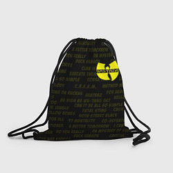 Рюкзак-мешок WU-TANG CLAN, цвет: 3D-принт