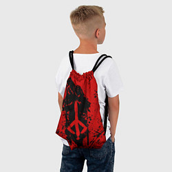Рюкзак-мешок BLOODBORNE, цвет: 3D-принт — фото 2