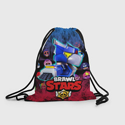 Рюкзак-мешок CROW BRAWL STARS, цвет: 3D-принт