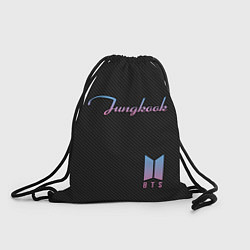 Рюкзак-мешок BTS Jungkook, цвет: 3D-принт