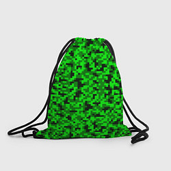 Рюкзак-мешок КАМУФЛЯЖ GREEN, цвет: 3D-принт