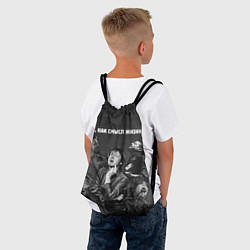 Рюкзак-мешок Рок, как смысл жизни, цвет: 3D-принт — фото 2