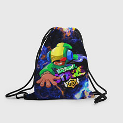 Рюкзак-мешок LEON BRAWL STARS COSMO, цвет: 3D-принт