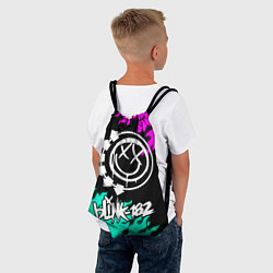 Рюкзак-мешок Blink-182 5, цвет: 3D-принт — фото 2