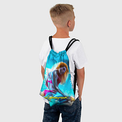 Рюкзак-мешок CYBERPUNK 2077, цвет: 3D-принт — фото 2