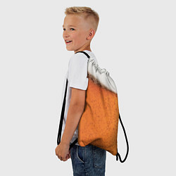 Рюкзак-мешок ПИВО!, цвет: 3D-принт — фото 2